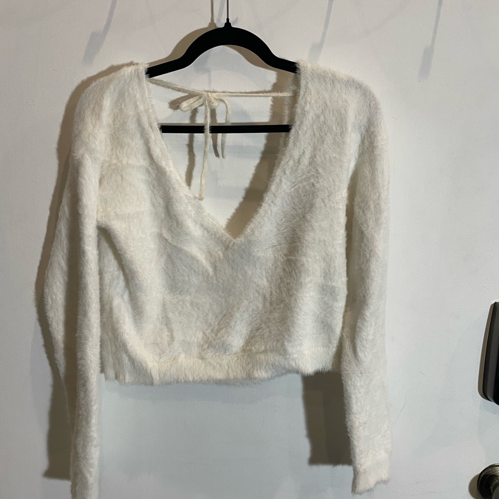 Cozy White Women's Sweater